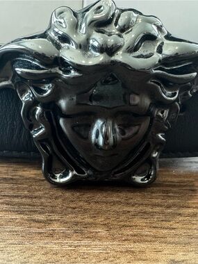 Versace Medusa Black Belt